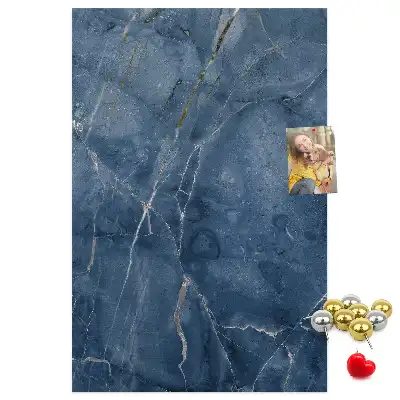 Chic marble wall cork memo board