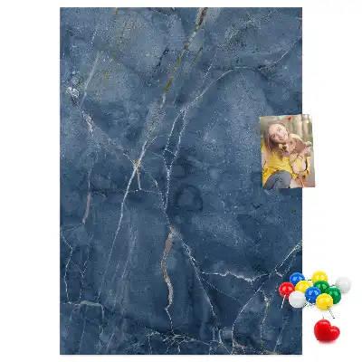 Chic marble wall cork memo board