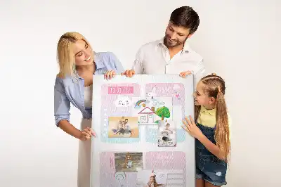 Unicorn cork pin board planner