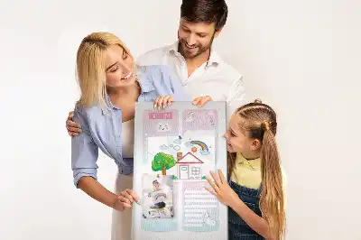 Unicorn cork pin board planner