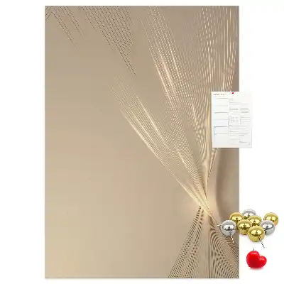 Wall cork memo board Light abstraction