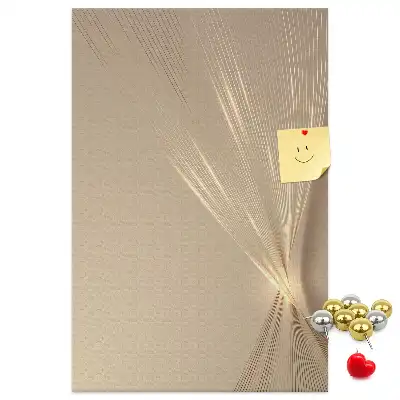 Wall cork memo board Light abstraction