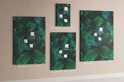 Large Tropical Leaves Cork Note Board