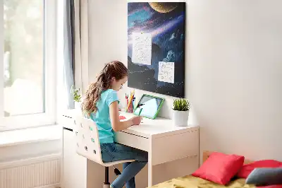 Universe Galaxy Cork Note Board