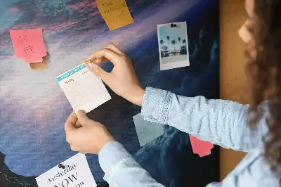 Universe Galaxy Cork Note Board