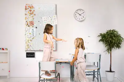 Tiny stars wall cork memo board