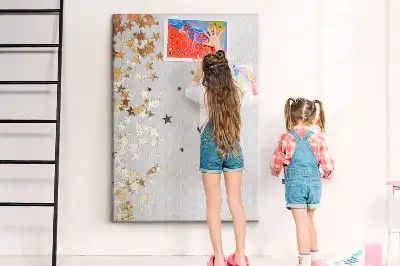 Wall cork memo board Tiny stars