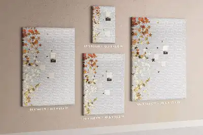 Tiny stars wall cork memo board
