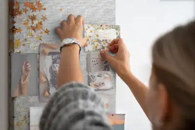 Tiny stars wall cork memo board