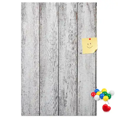 Cork pin board Painted boards