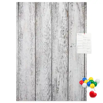 Cork pin board Painted boards