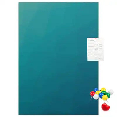 Cork Note Board Geometric abstraction