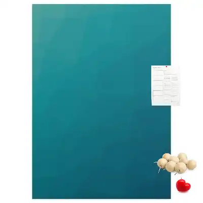Cork Note Board Geometric abstraction