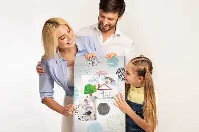Cork Note Board with Colorful Circles