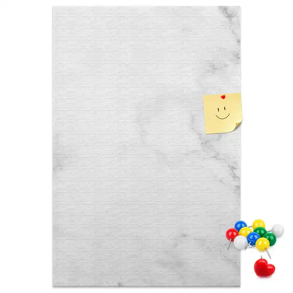 Marble textured wall cork memo board