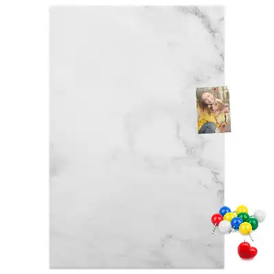 Marble textured wall cork memo board