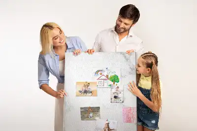 Wall cork memo board Marble texture