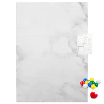 Marble textured wall cork memo board