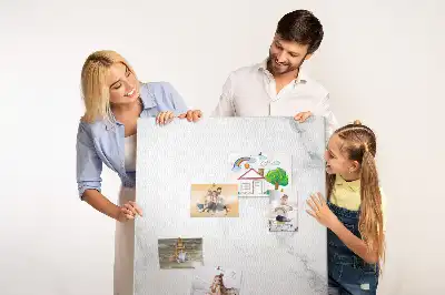 Marble textured wall cork memo board