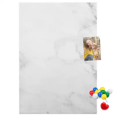 Wall cork memo board Marble texture
