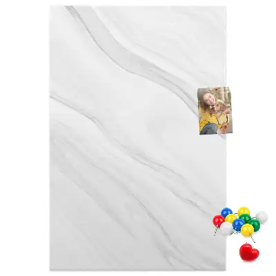 Cork pin board Marble waves