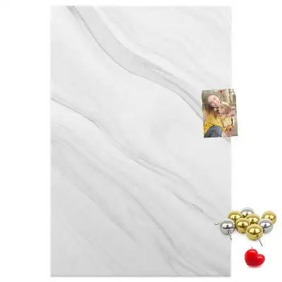 Cork pin board Marble waves