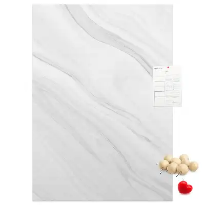 Cork pin board Marble waves