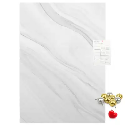 Cork pin board Marble waves