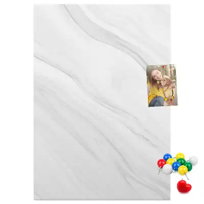 Cork pin board Marble waves