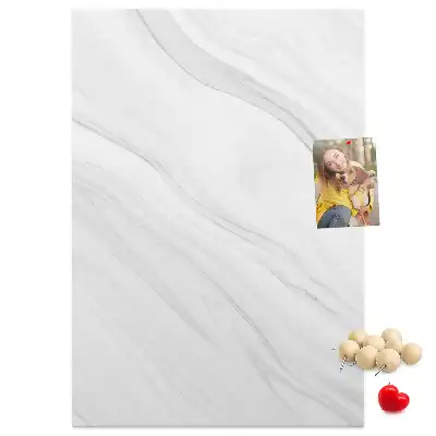 Cork pin board Marble waves