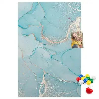 Cork Note Board Decorative marble texture