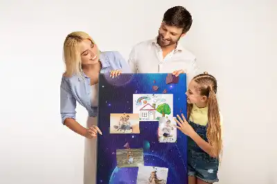 Cork Note Board Space art