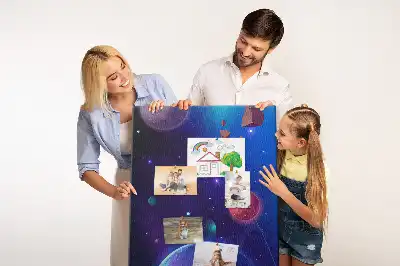 Cork Note Board Space art
