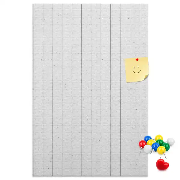 Raw Wood Cork Note Board