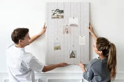 Raw Wood Cork Note Board