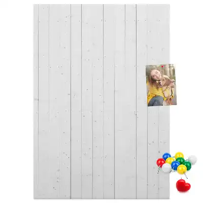 Raw Wood Cork Note Board