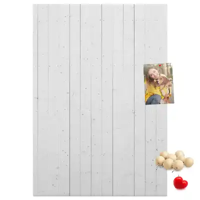 Raw Wood Cork Note Board