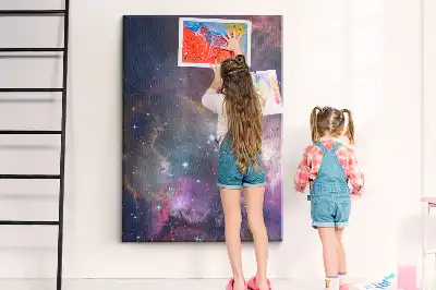 Cork pin board Star galaxy