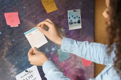 Cork pin board Star galaxy