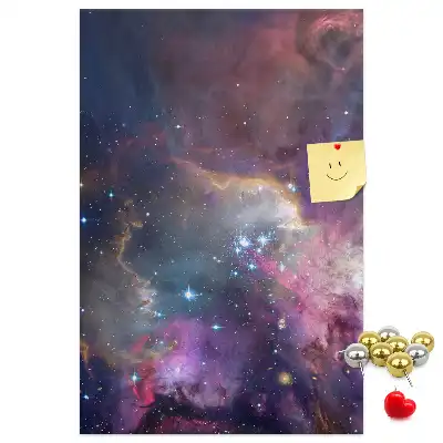 Cork pin board Star galaxy