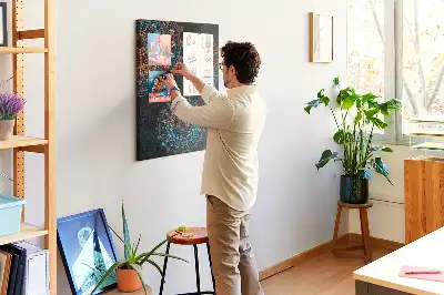 Cork Note Board Decorative mandala