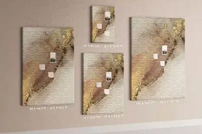 Cork pin board Glossy marble