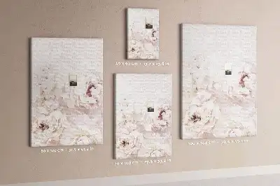 Peony Flower Cork Note Board