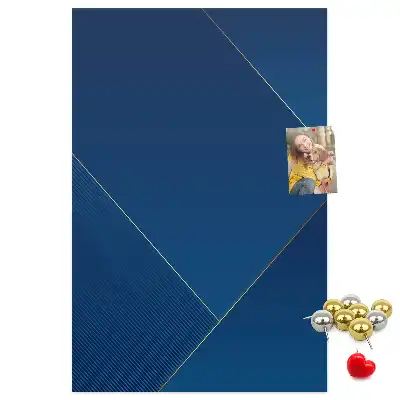 Ornamental pattern cork pin board