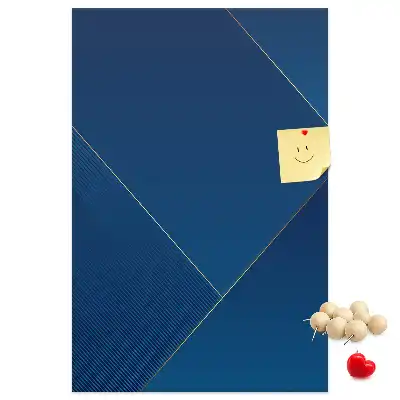 Cork pin board Ornamental pattern