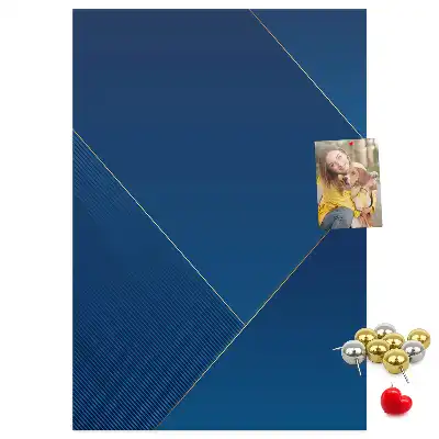 Ornamental pattern cork pin board