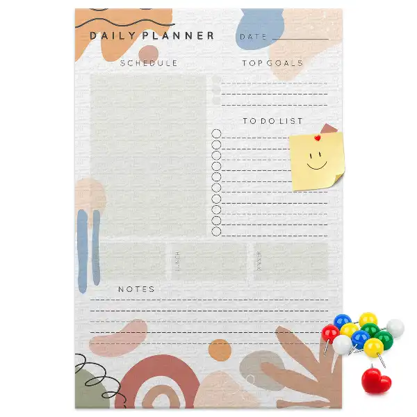 Today's Plan wall cork memo board