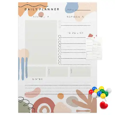 Today's Plan wall cork memo board