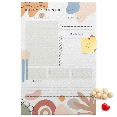 Today's Plan wall cork memo board