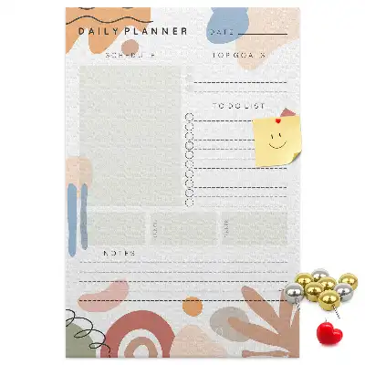 Today's Plan wall cork memo board